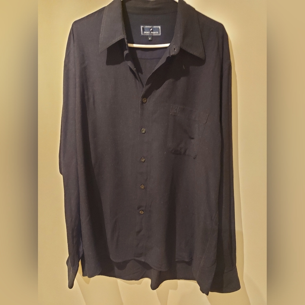 (#254) 👋Men Daniel Hechter long-sleeve shirt size 5